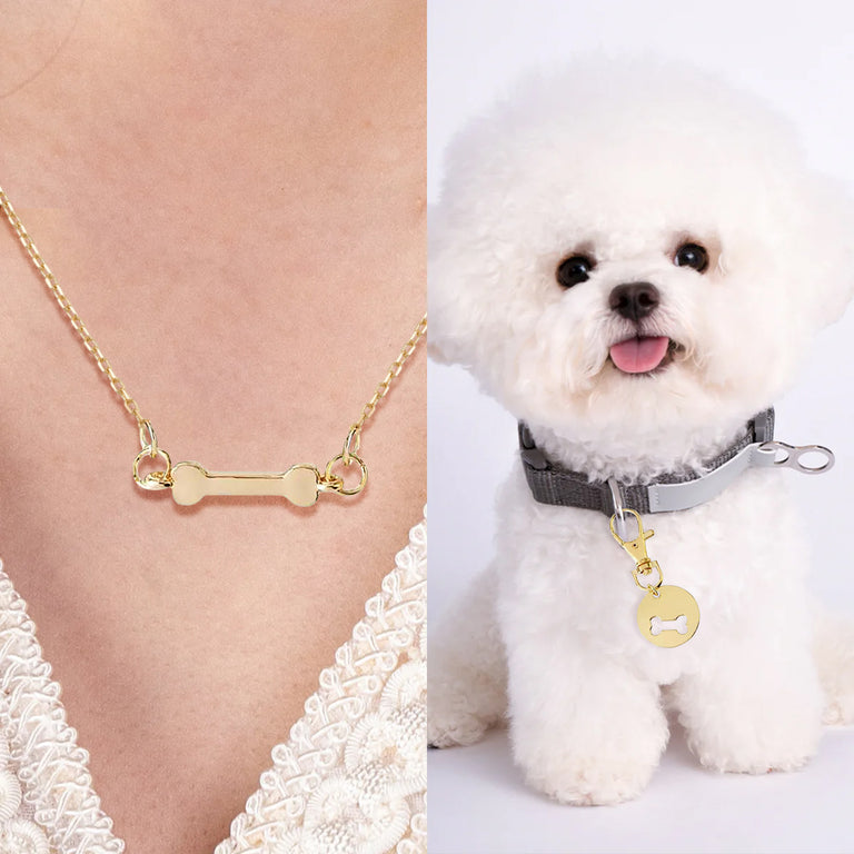 DOG BONE JEWELRY SET