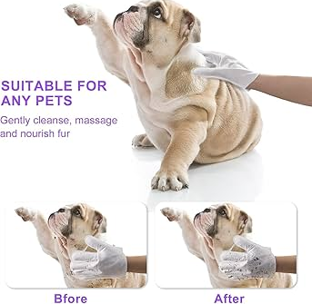 PetEase No-Rinse Cleaning Gloves