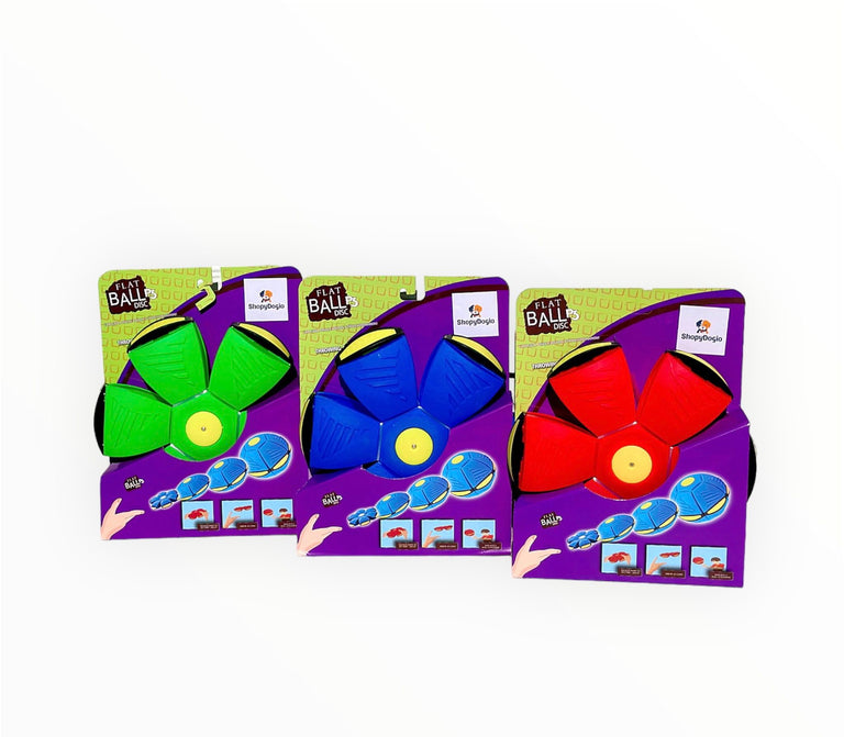 Flying Saucer Ball Dog Toy